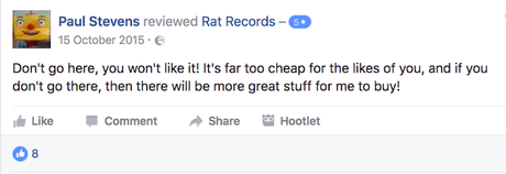 Friday is Rock'n'Roll London Day: Then Saturday is #RecordStoreDay 10th Anniversary!