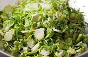 Shaved Brussels Sprout