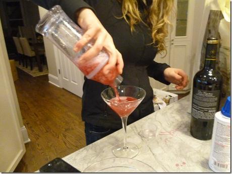 Pomegranate Martinis