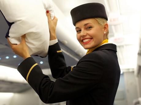 Image result for lufthansa flight attendant