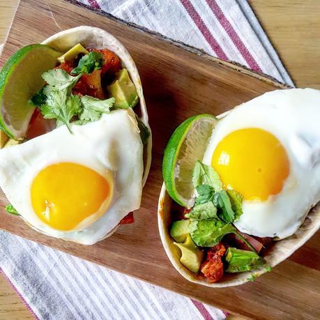 Recipe|| Chorizo, Avo & Tomato Breakfast Tacos