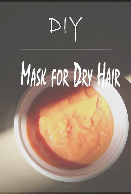 DIY : Deep Conditioning Mask for Dry Hair