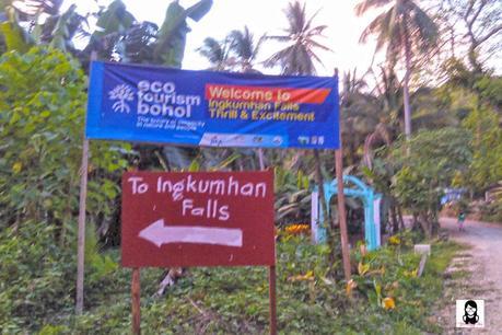 Ingkumhan Falls in Dimiao Bohol