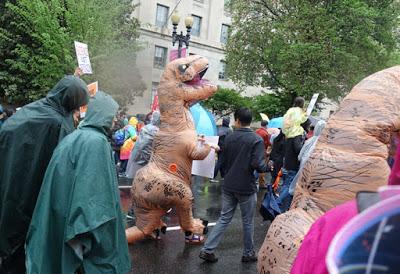 MARCH for SCIENCE, Washington, D.C., There is No Plan-et B!