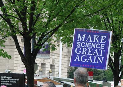 MARCH for SCIENCE, Washington, D.C., There is No Plan-et B!