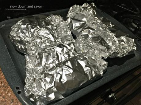 Easy Weeknight Dinner: Foil Pack Creamy Salsa Verde Chicken