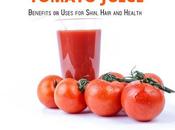 Tomato Juice Benefits Uses Skin, Hair Health