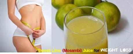Mosambi Juice for Weight Loss