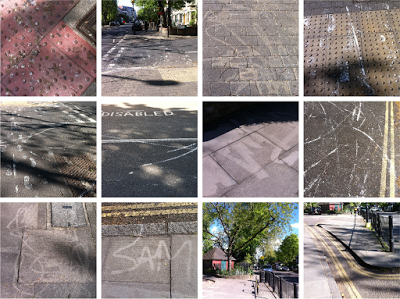 Pavement patterns in Caledonian Road