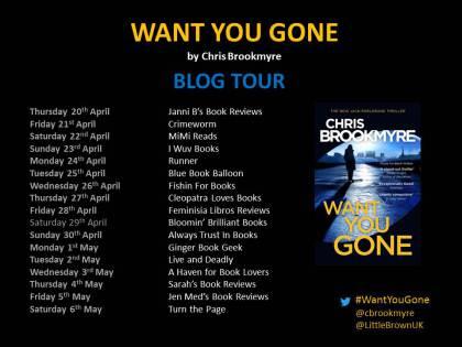 Want You Gone – Chris Brookmyre #Blogtour #bookreview
