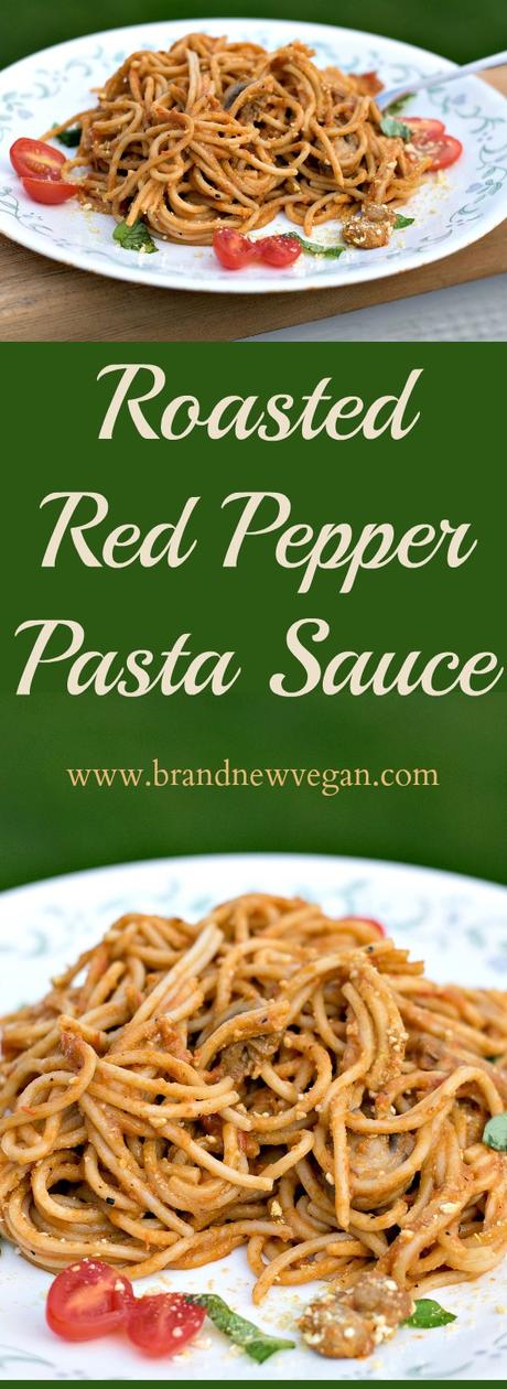 Roasted Red Pepper Pasta Sauce