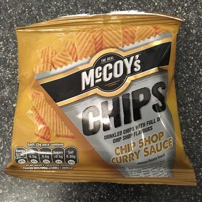 Today's Review: McCoy's Chip Shop Curry Sauce Chips