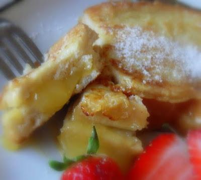 Lemon Stuffed French Toast