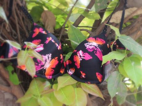 Clovia wired bras with floral print. Perfect for newly weds and flower girls