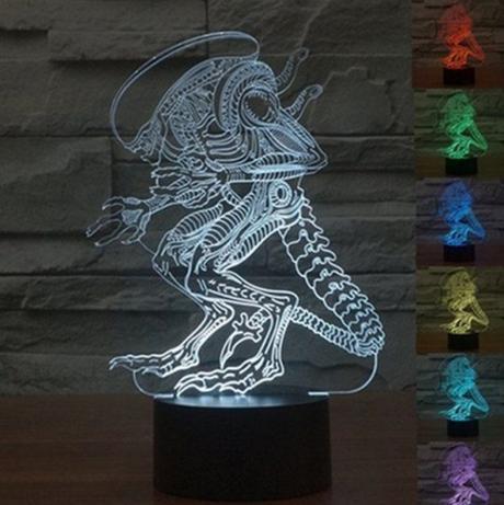 3D Touch Alien LED Light