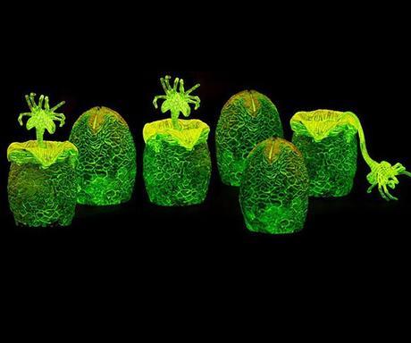 Alien Xenomorph Glow-in-the-Dark Eggs