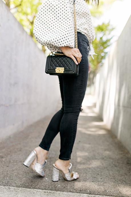 Polka Dots and Puff Sleeves