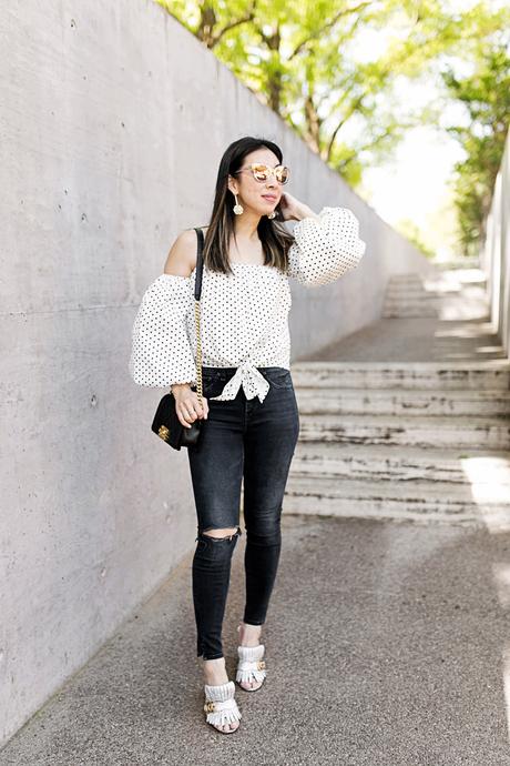 Polka Dots and Puff Sleeves