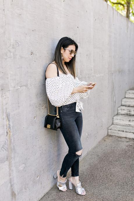 Polka Dots and Puff Sleeves