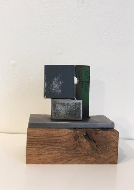 Wood & Metal Sculpture At Miniatures Exhibit at Cambridge Art Association By Marni Katz