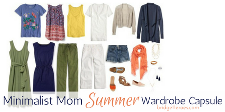Minimalist Mom Summer Wardrobe Capsule