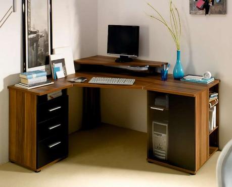 DIY L Shaped Desk For Your Home Office [corner desk]