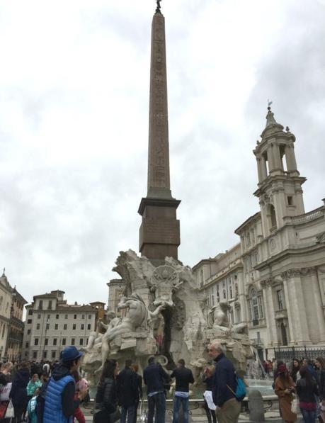 Piazza Navona fountain Rome