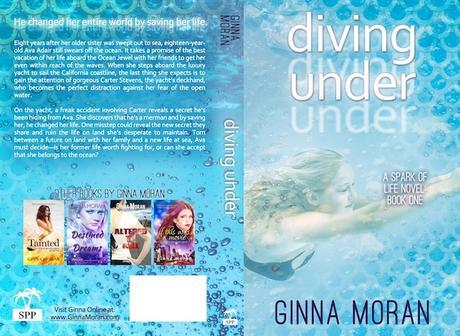 Diving Under by Ginna Moran @XpressoReads @GinnaMoran