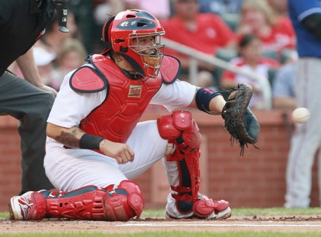 Why don’t more catchers drop a knee?