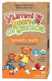 Yummi Bears Organics Immunity Health Supplement