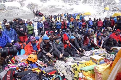 Himalaya Spring 2017: Sherpas Hold Protest in Everest BC to Demand Summit Certificates