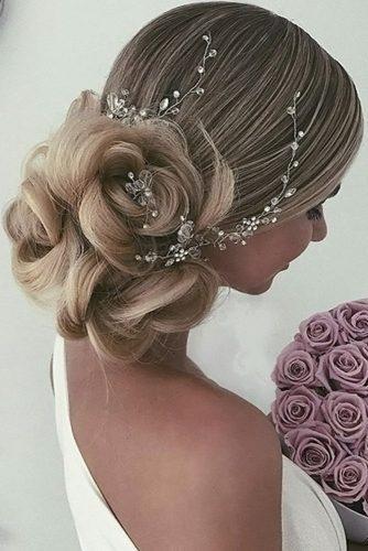 pinterest wedding hairstyles with accessories ombre blondes ulyana aster
