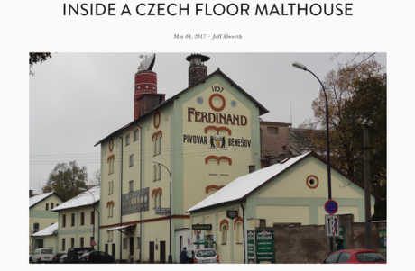 Worthy Reads: Inside a Czech Floor Malthouse by Jeff Alworth