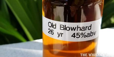 Old Blowhard Bourbon Label