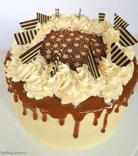 Amarula, Chocolate & Caramel Cake