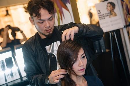 Explore hair possibilities with ghd at Wanderlust pop-up store
