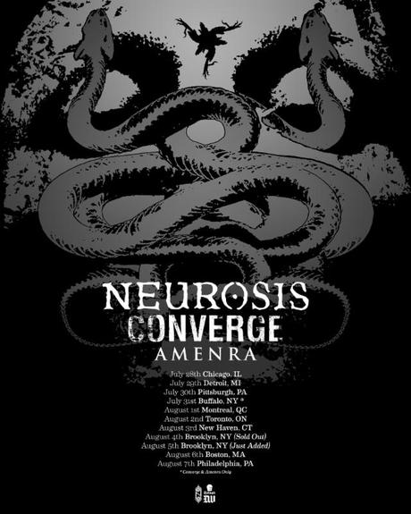 NEUROSIS Adds Second Brooklyn Show To Summer Tour With Converge And Amenra