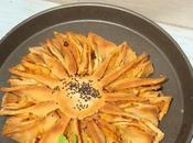 Flower Bread with Spicy Onion Filing #BreadBakers t...