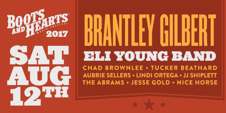 Boots & Hearts 2017 Day-to-Day Lineup Announcement!