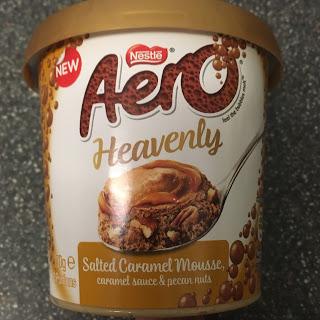 Today's Review: Aero Heavenly Salted Caramel Mousse