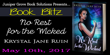 No Rest for the Wicked by Krystal Jane Ruin BOOK REVIEW @JGBookSolution @planetkrystal