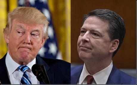 A political bombshell explodes as President Trump fires FBI director James Comey