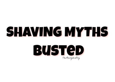 Busting Shaving Myths #SubscribeToSmooth