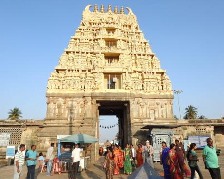 Belur temple Gopuram