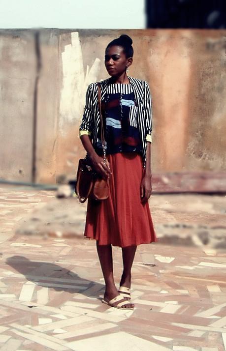Effortless Style // The War between Stripes and Ankara