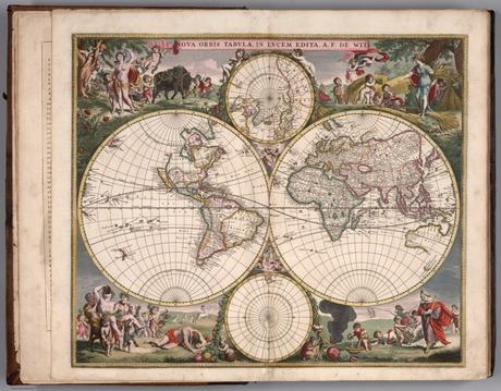 Discovering the World with Old Maps