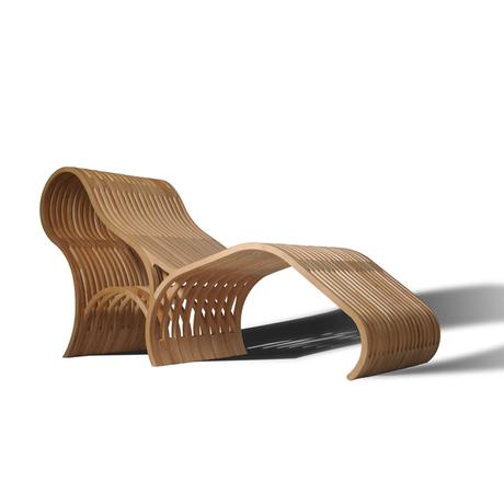 Wooden Lounge Chairs