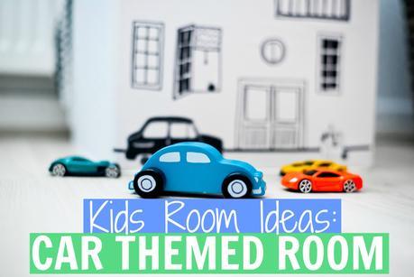 car bedroom, car themed room, kids car room