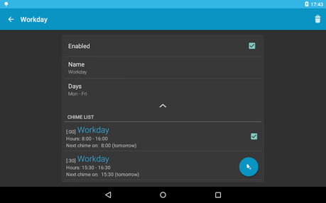 Hourly chime Hourly chime