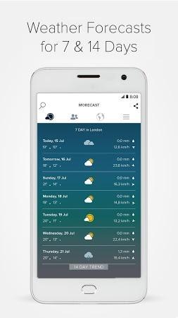 Morecast Weather & Meteo Radar